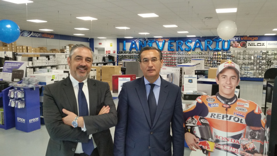 Diego Lanzuela y José María García en cash and carry