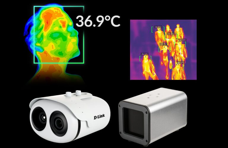 D-Link presenta el Kit de Cámara Termográfica para el control de temperatura en grupo